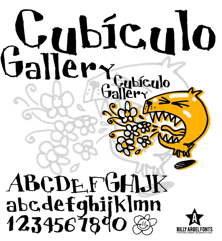 CUBICULOGALLERY SERIF字体 1