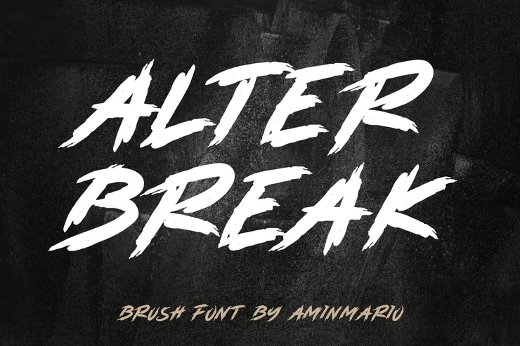 ALTERBREAK字体 1