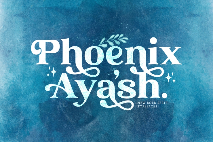 Phoenix Ayash字体 3