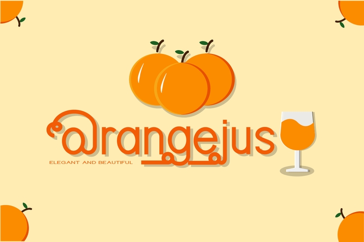 Orangejus字体 1