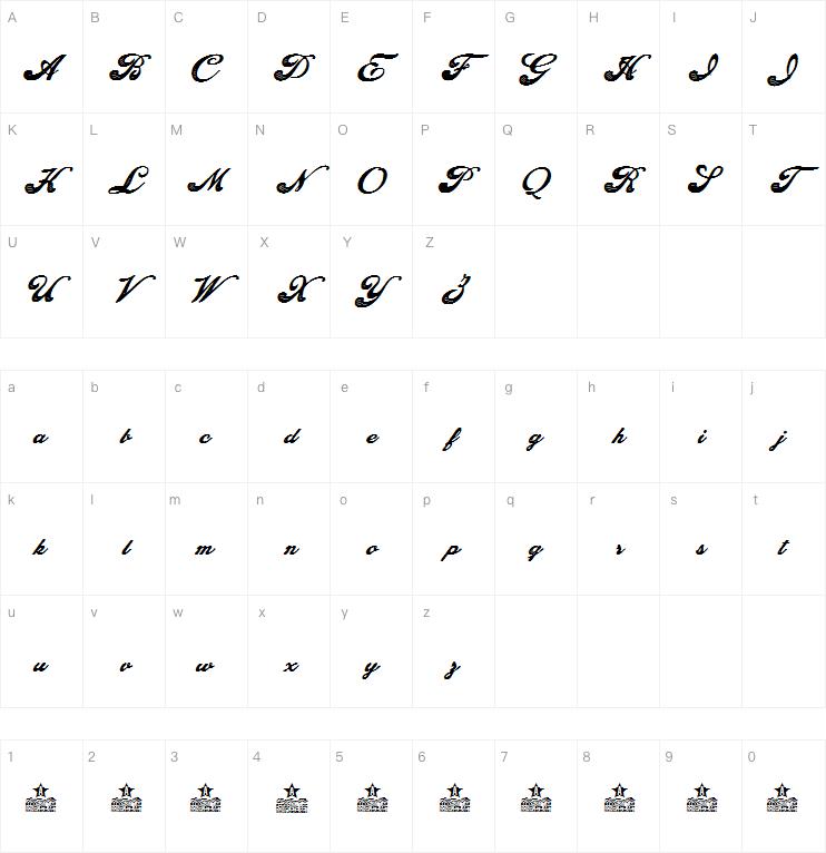 Fascinate字体