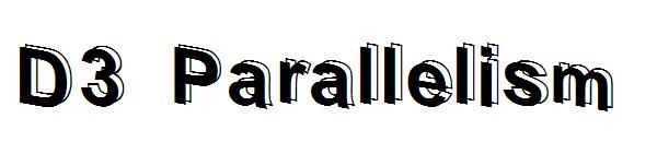 D3 Parallelism字体