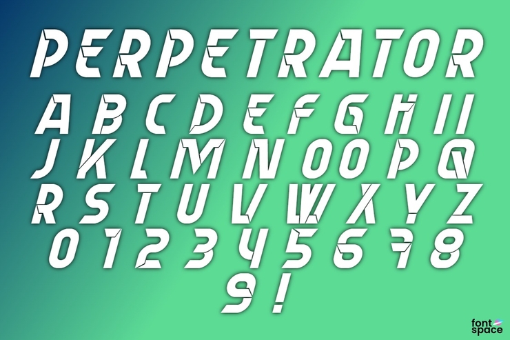 Perpetrator字体 1