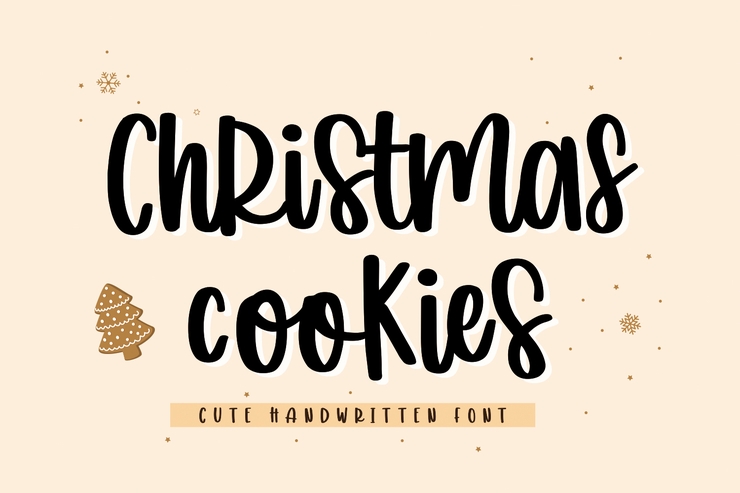 Christmas Cookies字体 8