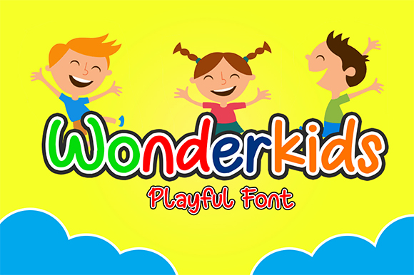 Wonderkids字体 5