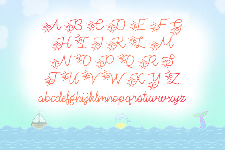 Make Summer Fun字体 8