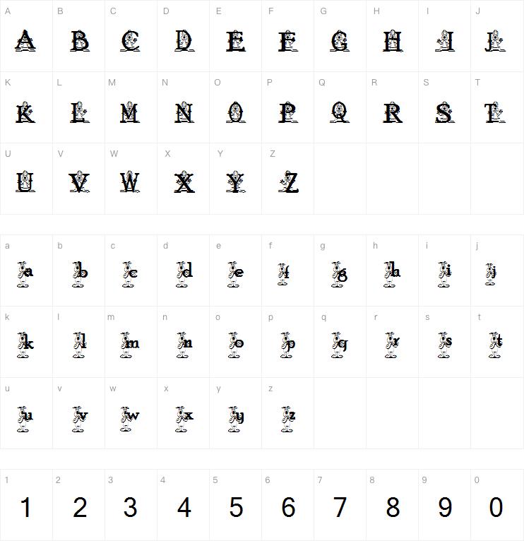 KG BUNS1字体