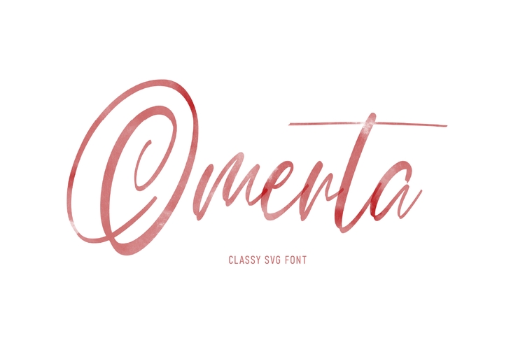 Omerta Svg字体 3