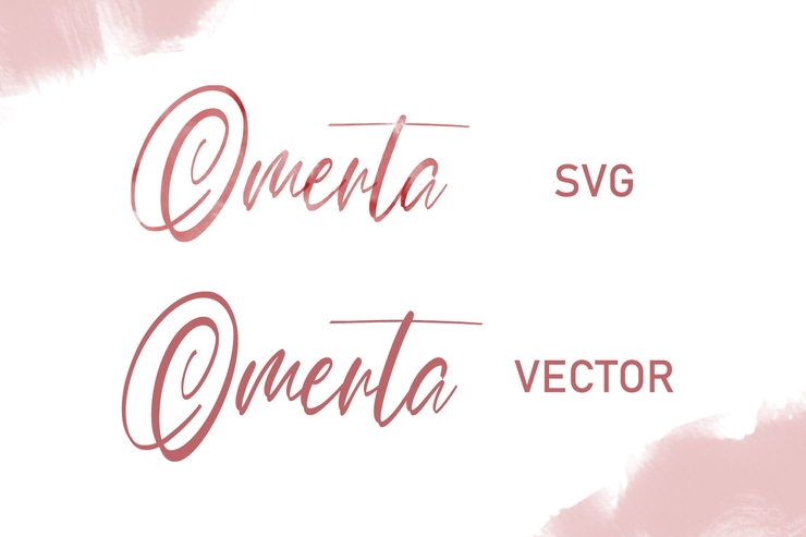 Omerta Svg字体 8