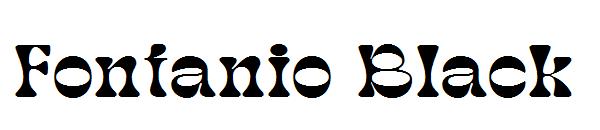 Fontanio Black字体