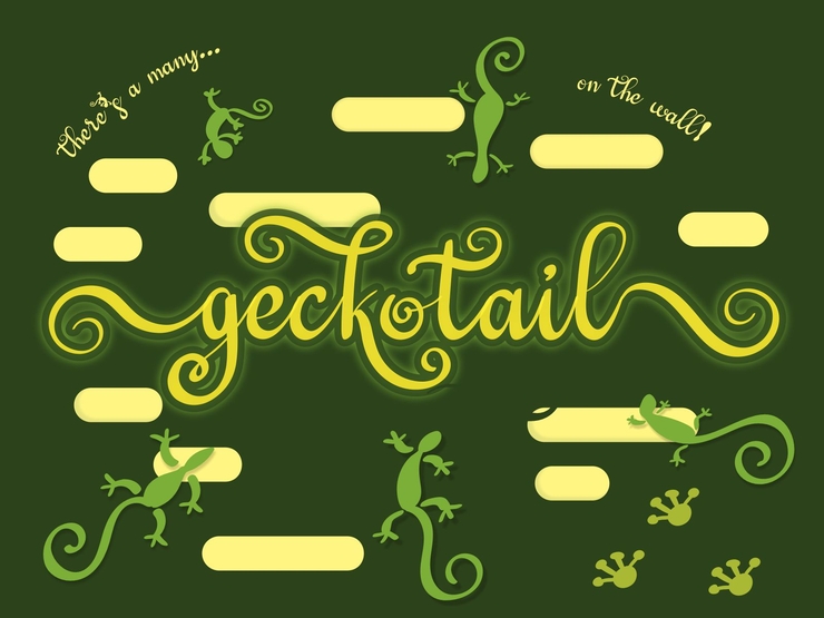 Geckotail字体 3