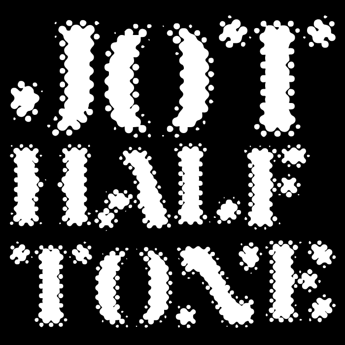 Jot Halftone字体 2