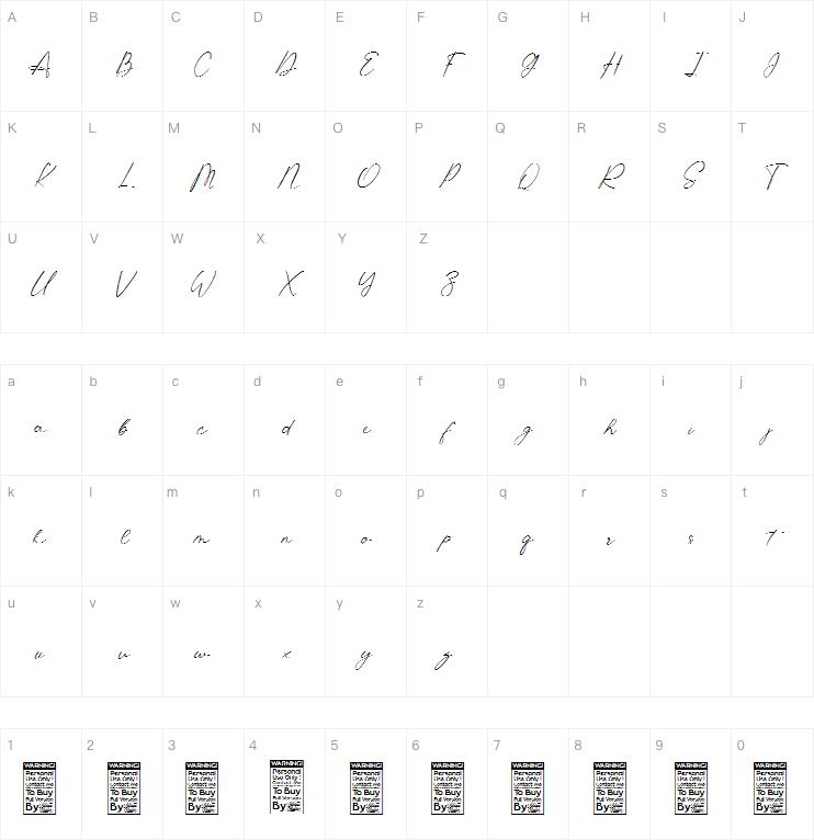 Shatoshi Signature字体