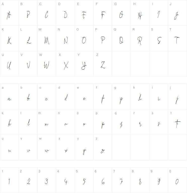 Signathy Script字体