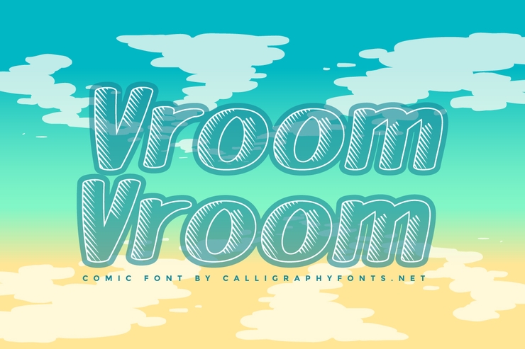 Vroom Vroom字体 1