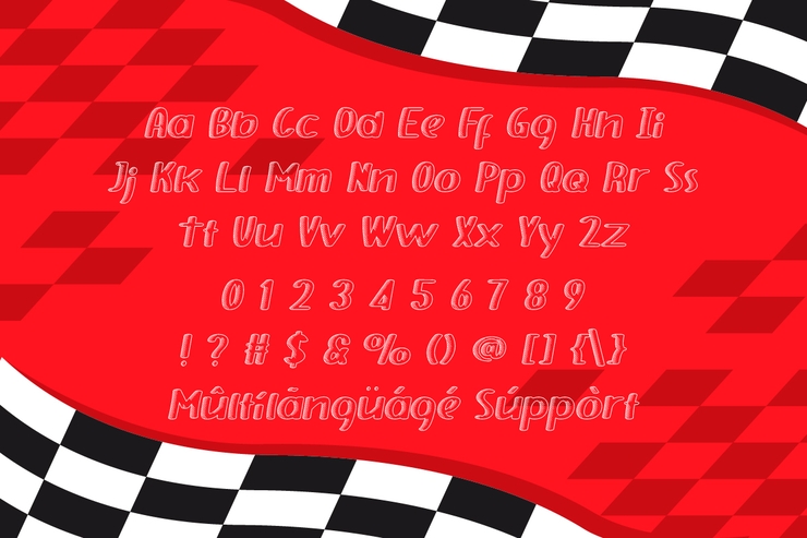 Vroom Vroom字体 4