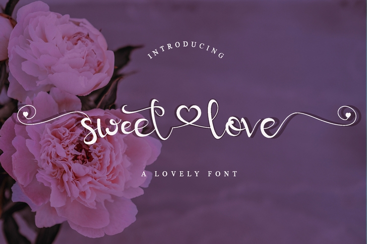 sweetlove -字体 1