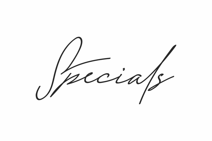 Specials字体 1