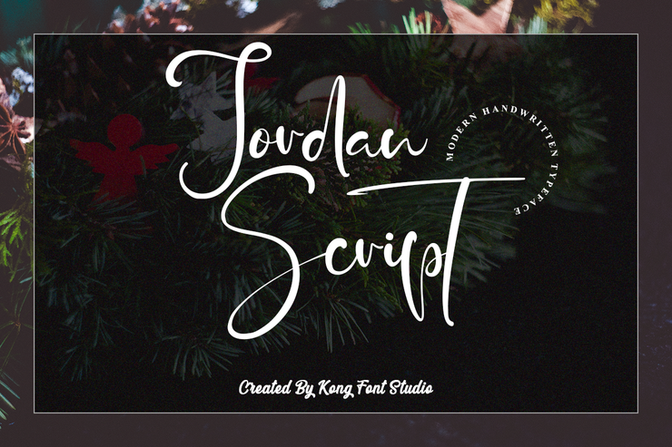 Jordan Script字体 1