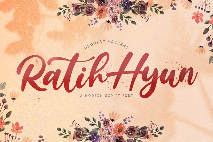 Ratih Hyun字体 7