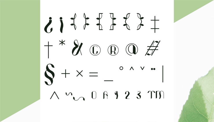 Photosynthesis Display字体 1