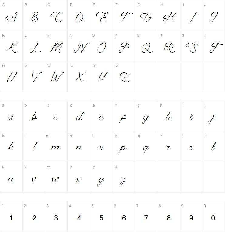 Love Writing字体