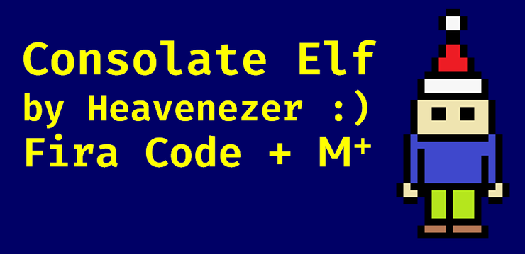 Consolate Elf字体 2