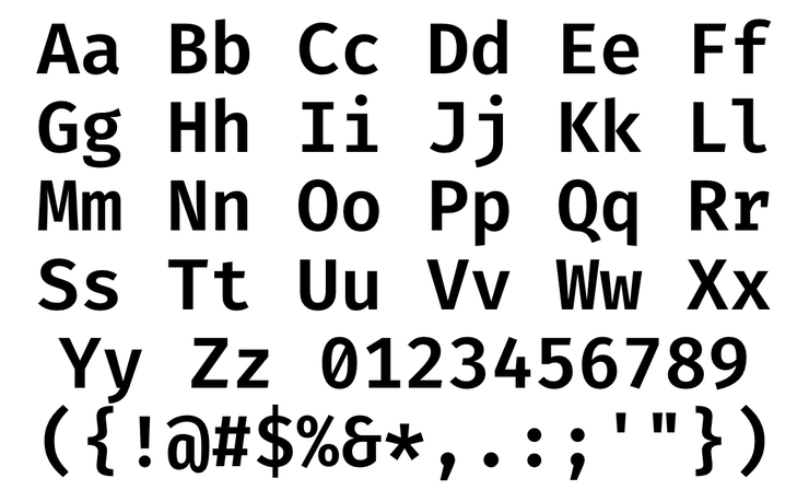 Consolate Elf字体 3