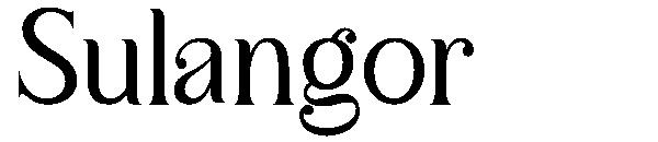 Sulangor字体