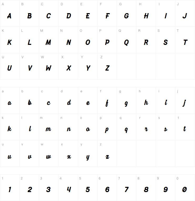 Martellas Script字体