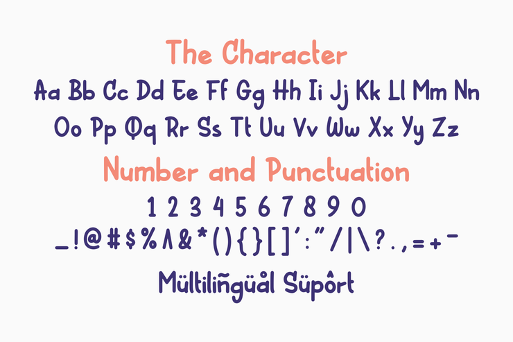 Born Rounded字体 3