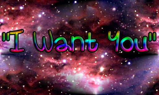 I Want You字体 1