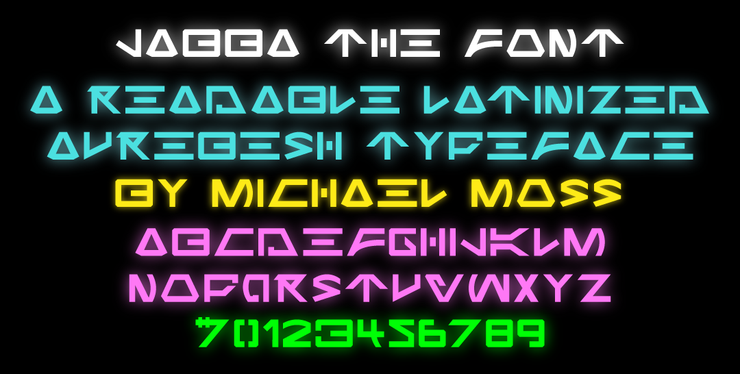 Jabba the字体 2