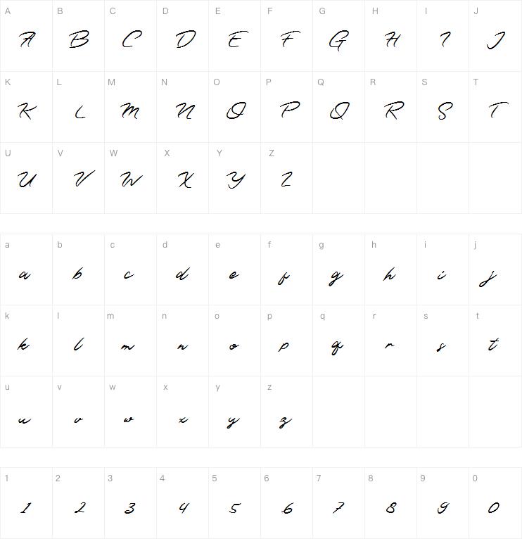 Happening字体