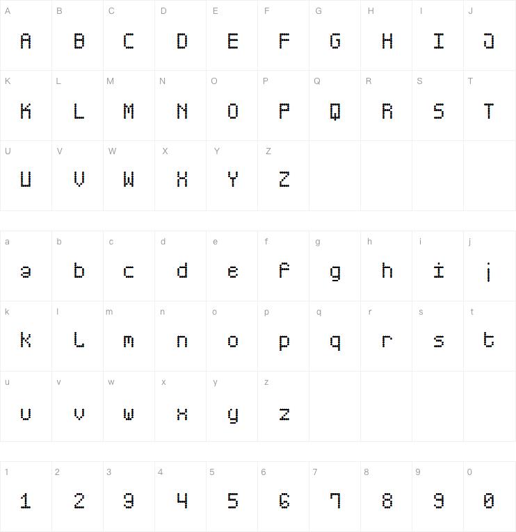 Score Board St字体