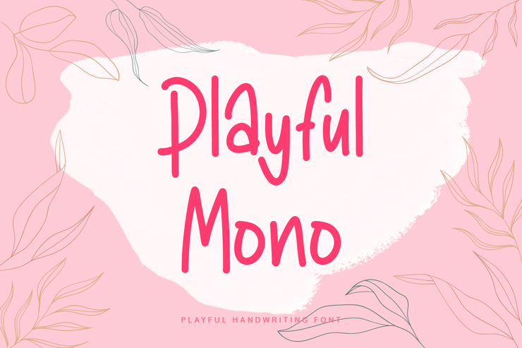 Playful Mono字体 3