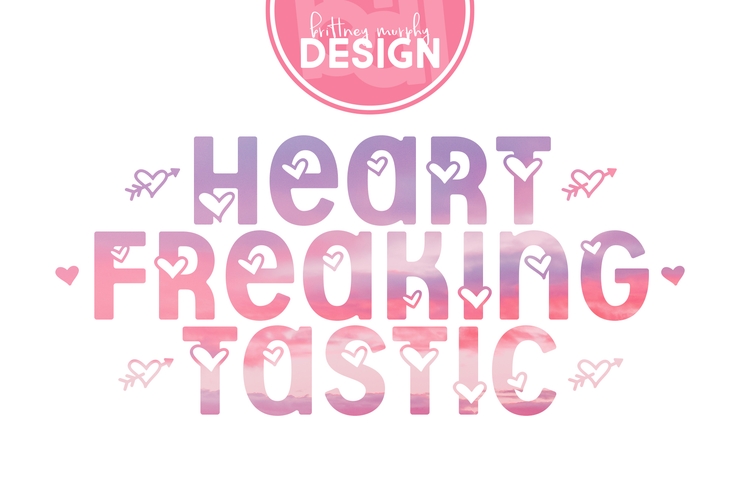 Heart Freaking Tastic字体 1