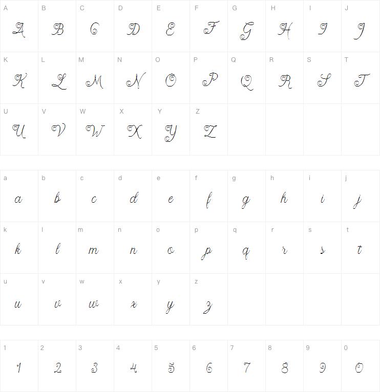 Fabulous Script字体