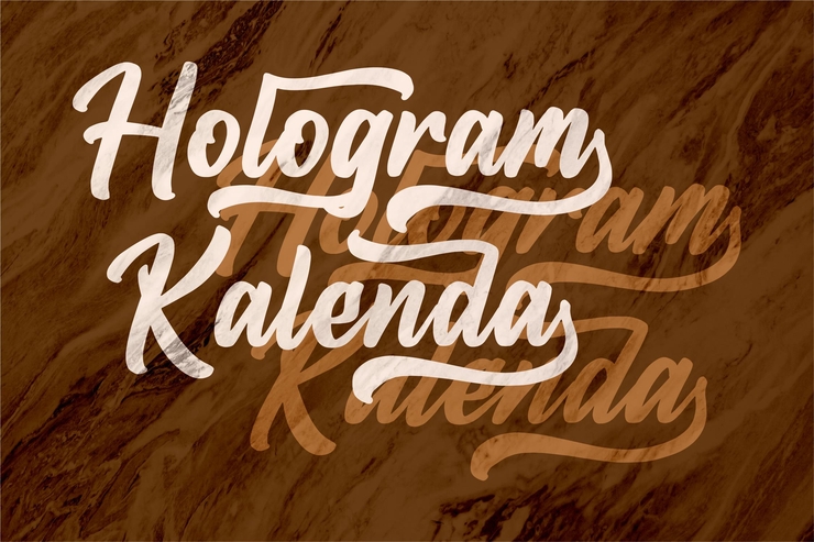 Hologram Kalenda字体 1