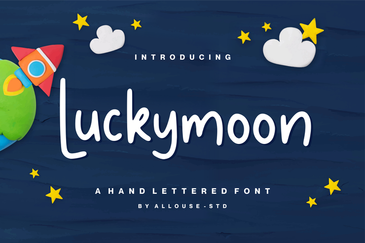 Luckymoon字体 1