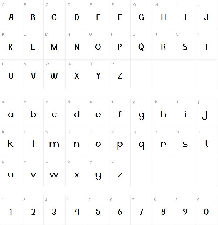 Alssential Trial字体