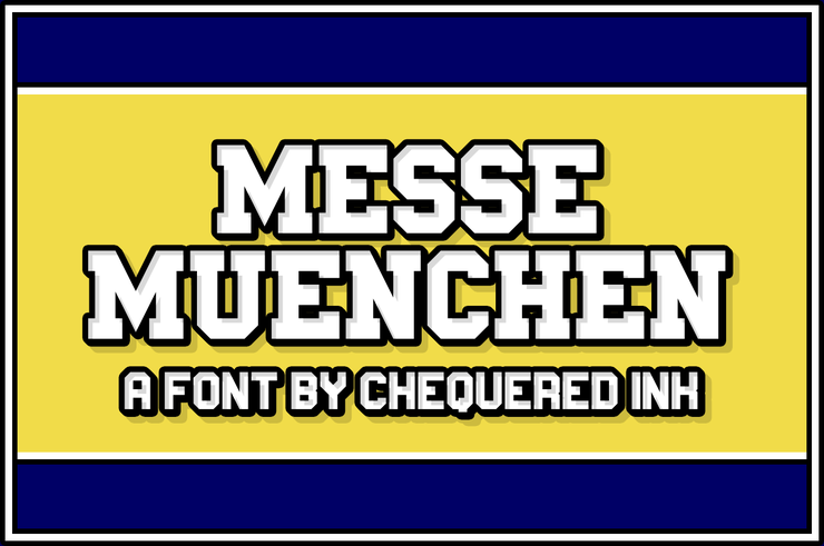 Messe Muenchen字体 1