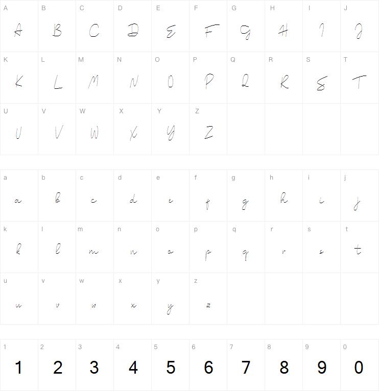 Romances Script字体