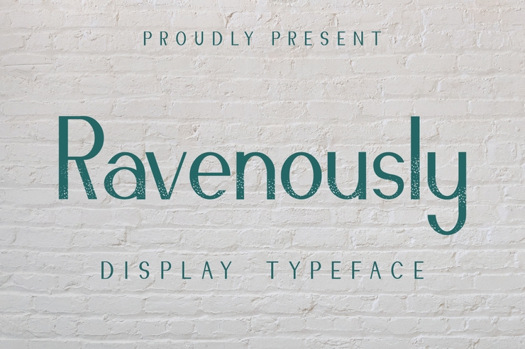 Ravenously字体 1