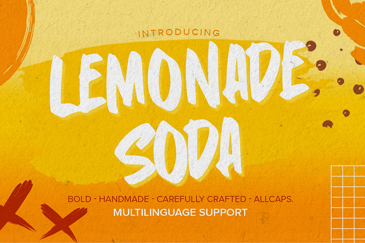 Lemonade Soda字体 1