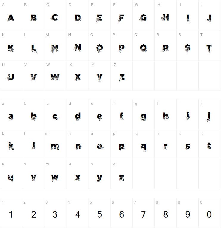 C.A. Gatintas字体