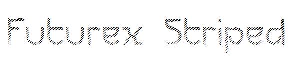 Futurex Striped字体