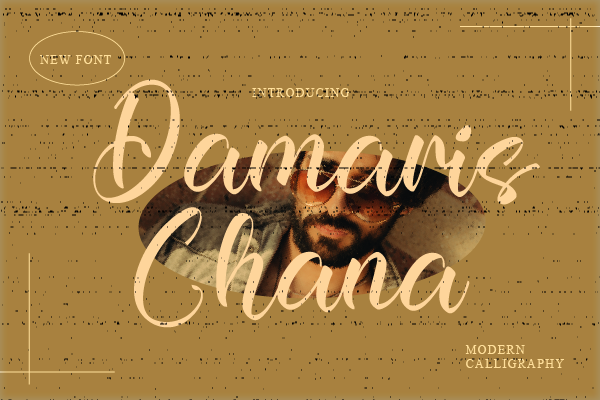 Damaris Chana字体 3