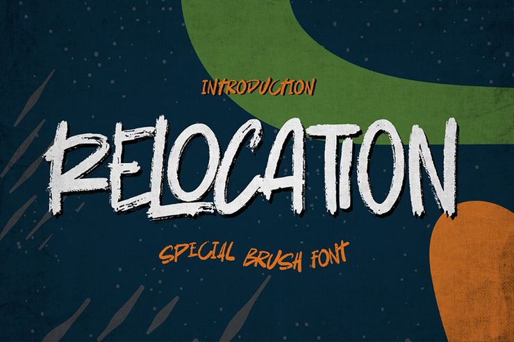 Relocation字体 1