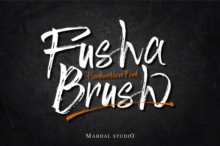 Fusha Brush字体 1